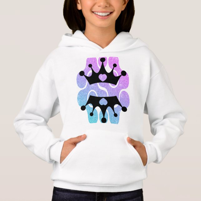 Girl-Hemd Hoodie (Vorderseite)