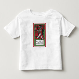 Girl Holding Doll und Candlestick Kleinkind T-shirt