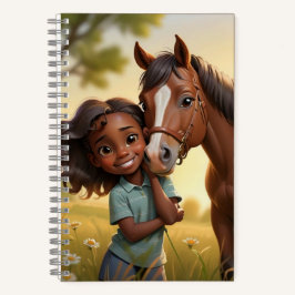Girl & Horse Notizbuch