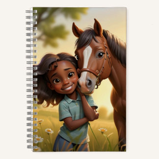 Girl & Horse Notizbuch