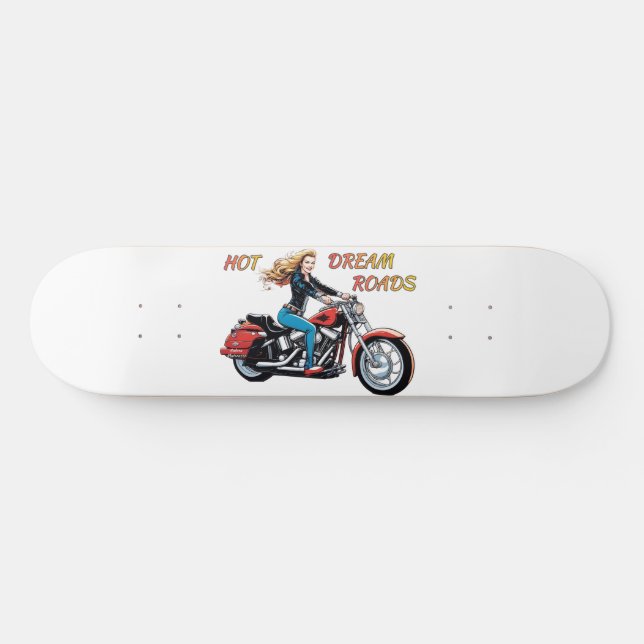 Girl Hot Dream Roads Skateboard (Horizontal)