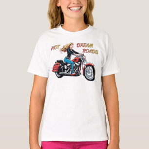 Girl Hot Dream Roads T-Shirt