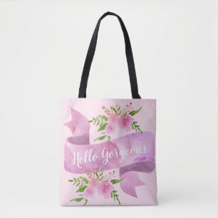 Girl Hübsch Chic Floral Blush Pink Hallo wundersch
