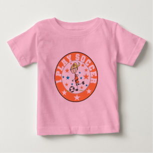 Girl I Play Soccer T - Shirt und Geschenke