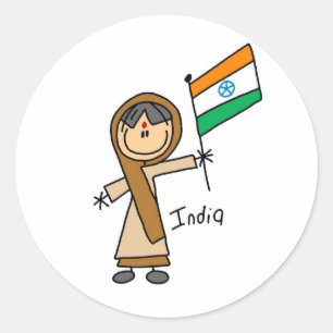 Girl I Ride Runder Aufkleber