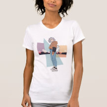 Girl Illustration Aesthetic T-Shirt