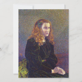 Girl in Green (von Theo van Rysselberghe) Karte