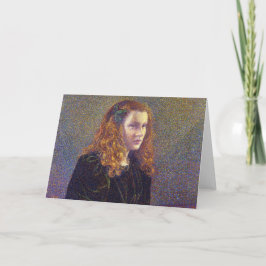 Girl in Green (von Theo van Rysselberghe) Karte