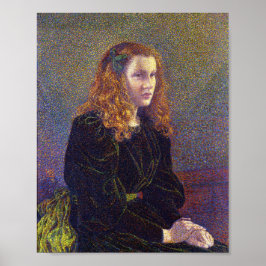 Girl in Green (von Theo van Rysselberghe) Poster