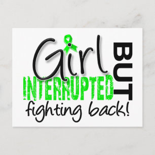 Girl Interrupted 2 Lyme Disease Postkarte