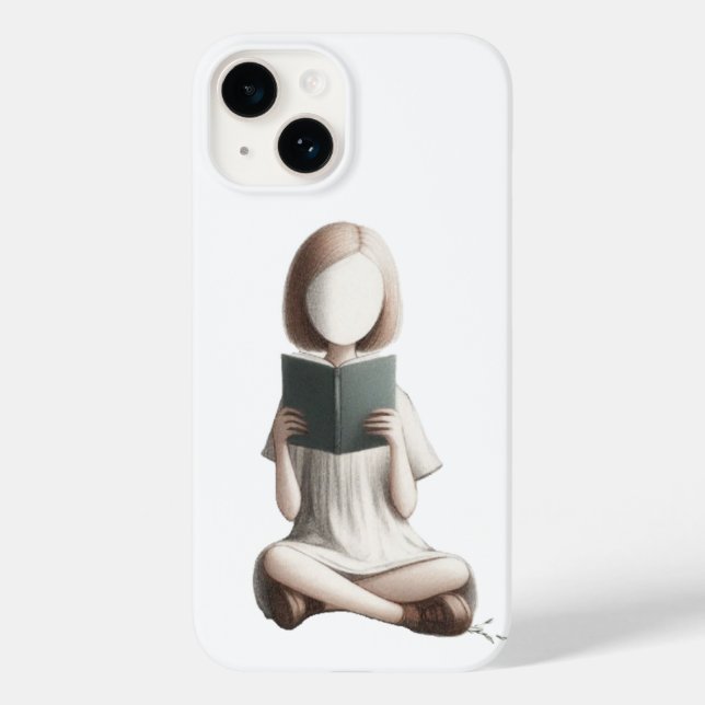 Girl iPhone case (Rückseite)