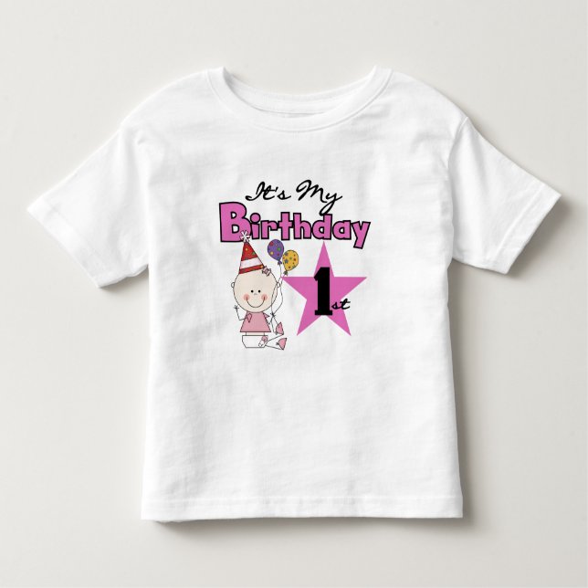 Girl It's My Birthday Tshirts and Gifts (Vorderseite)