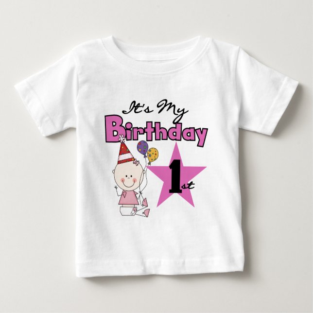 Girl It's My Birthday Tshirts and Gifts (Vorderseite)