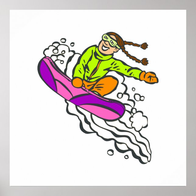 Girl Jumper Poster (Vorne)