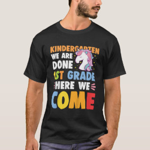 Girl Kindergarten Abschluss Lugano Gestern und Heu T-Shirt