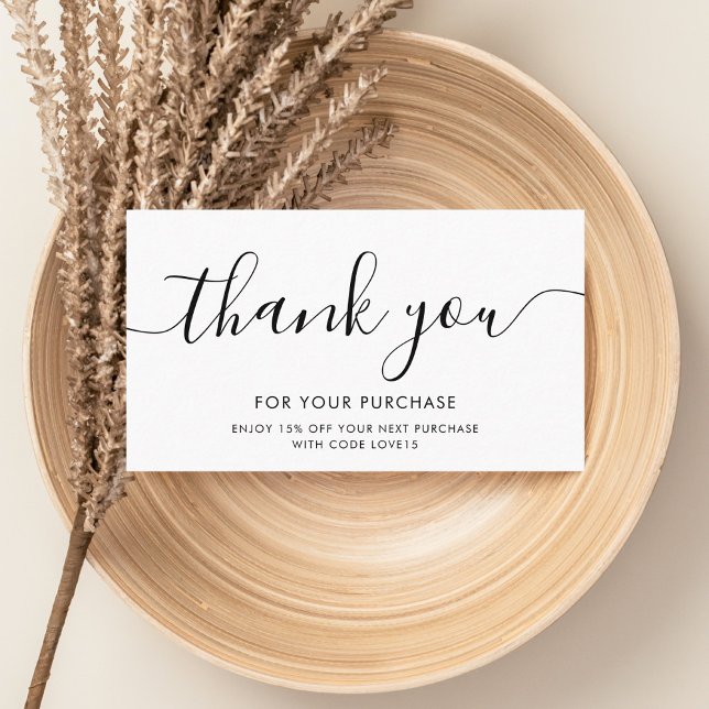 Girl-Kunde Vielen Dank QR Code White Visitenkarte (Von Creator hochgeladen)