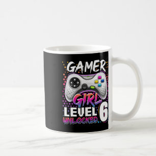 Girl Level 6 unverschlossenes Videospiel 6. Geburt Kaffeetasse