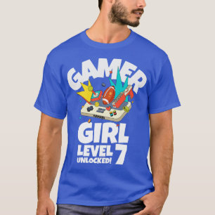 Girl Level 7 unverschlossen T-Shirt