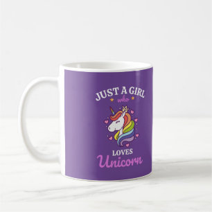Girl Liebe Unicorn Kaffeetasse