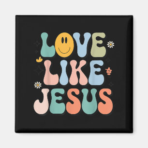 Girl Liebe wie Jesus Niedlich Christlichen Kleinki Magnet