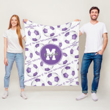 Girl lila Das Fußballfeld ist mein glücklicher Ort