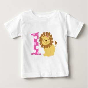 Girl Lion 1. Geburtstag Ich bin EIN T - Shirt