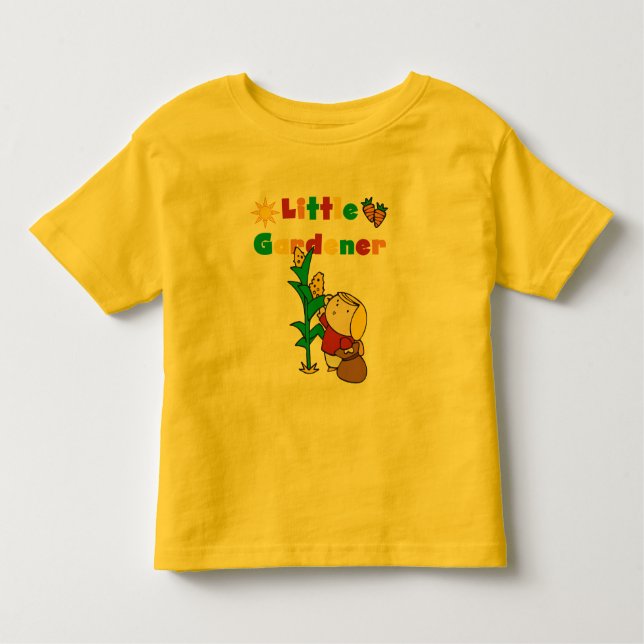 Girl Little Gardener Tshirts und Geschenke (Vorderseite)