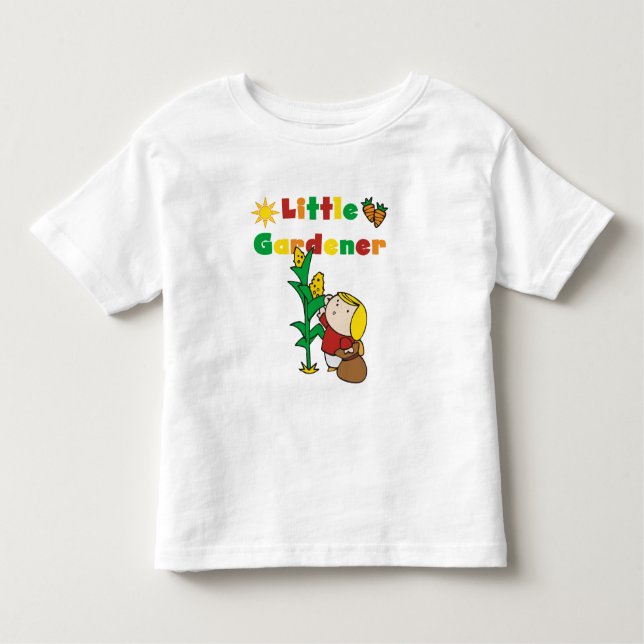 Girl Little Gardener Tshirts und Geschenke (Vorderseite)