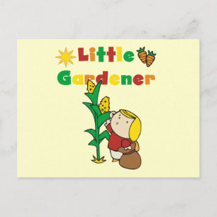 Girl Little Gardener Tshirts und Geschenke Postkarte