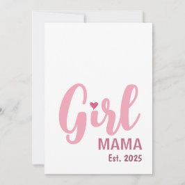 Girl Mama Est. Personalized Gift Karte