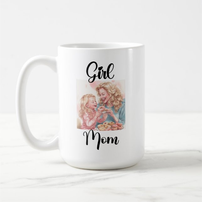 Girl-Mama-Tasse Kaffeetasse (Links)