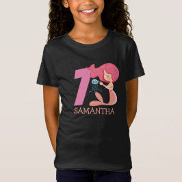 Girl-Meerjungfrau T-Shirt