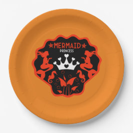 Girl Mermaid Princess Pappteller