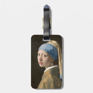 Girl mit Perl Earring-Johannes Vermeer Art Gepäckanhänger
