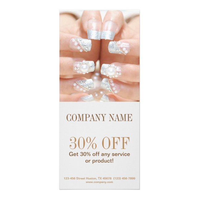 Girl-Mode-Graunail-Nagel-Nagel Werbekarte (Vorne)