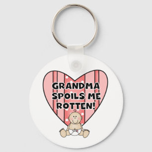 Girl Oma verwöhnt mich Schlüsselanhänger