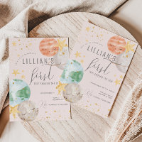 Girl Outer Space erster Geburtstag