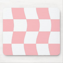 Girl Pastel Pink White Wavy Karton Muster