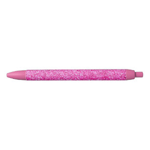 Girl Pink Glitzer Moderne schöne Vorlage Kugelschreiber