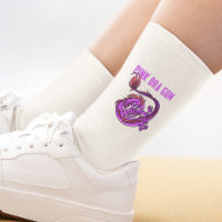 Girl Pink und Pink Dra Gon - Comic Style Dragon