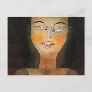 Girl Possessed von Paul Klee Postkarte