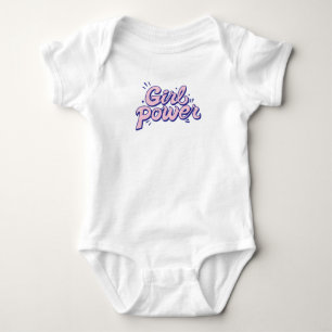 Girl-Power Baby Strampler