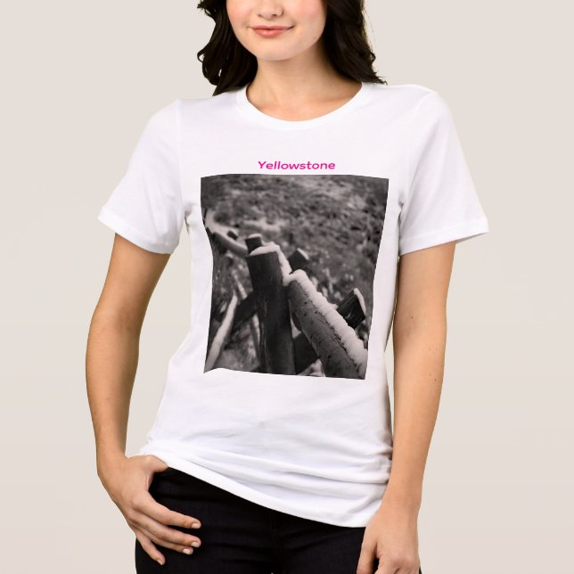 Girl-Power bei Yellowstone Tri-Blend Shirt (Vorderseite)