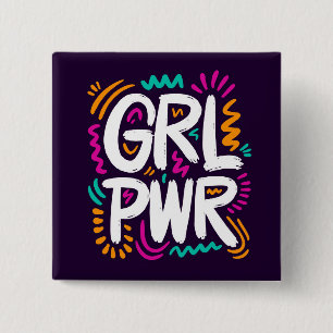Girl-Power Button