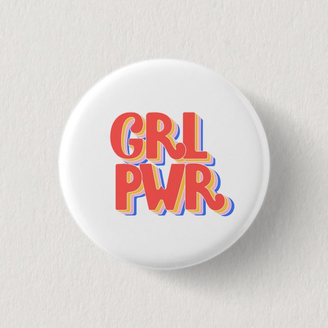 Girl Power Button (Vorderseite)