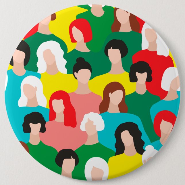 Girl-Power Button (Vorderseite)