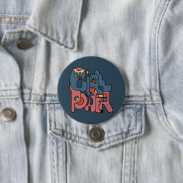 Girl Power Dark Version Button