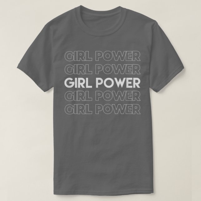 Girl-Power-Feminismus 2453  T-Shirt (Design vorne)