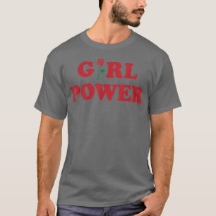 Girl Power , Feminismus T-Shirt Girl Power , Rose