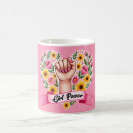 Girl Power Feminist Kaffeetasse